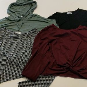 4 crop tops